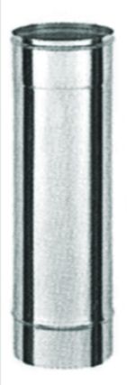 Tubo inoxidable  con abrazadera AISI-316 Simple pared  500 mm diametro 150 mm